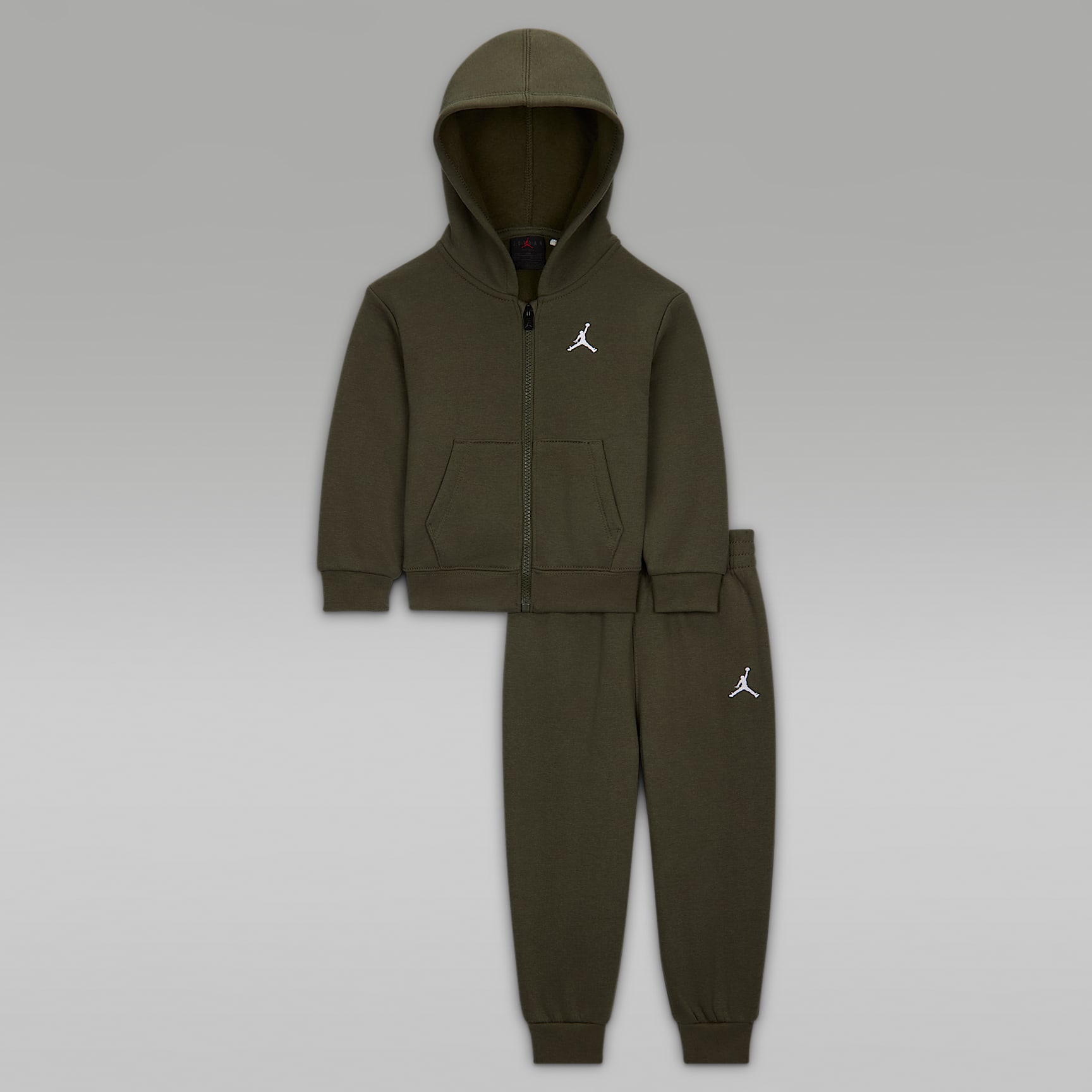 Jordan Brooklyn Fleece Baby (12-24M) 2-Piece Full-Zip Hoodie Set